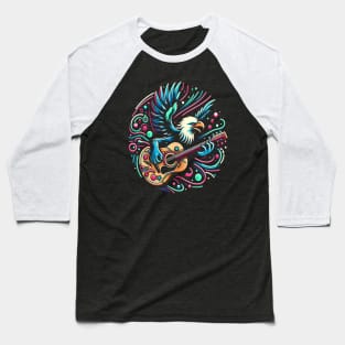 Melodic Eagle Serenade Baseball T-Shirt